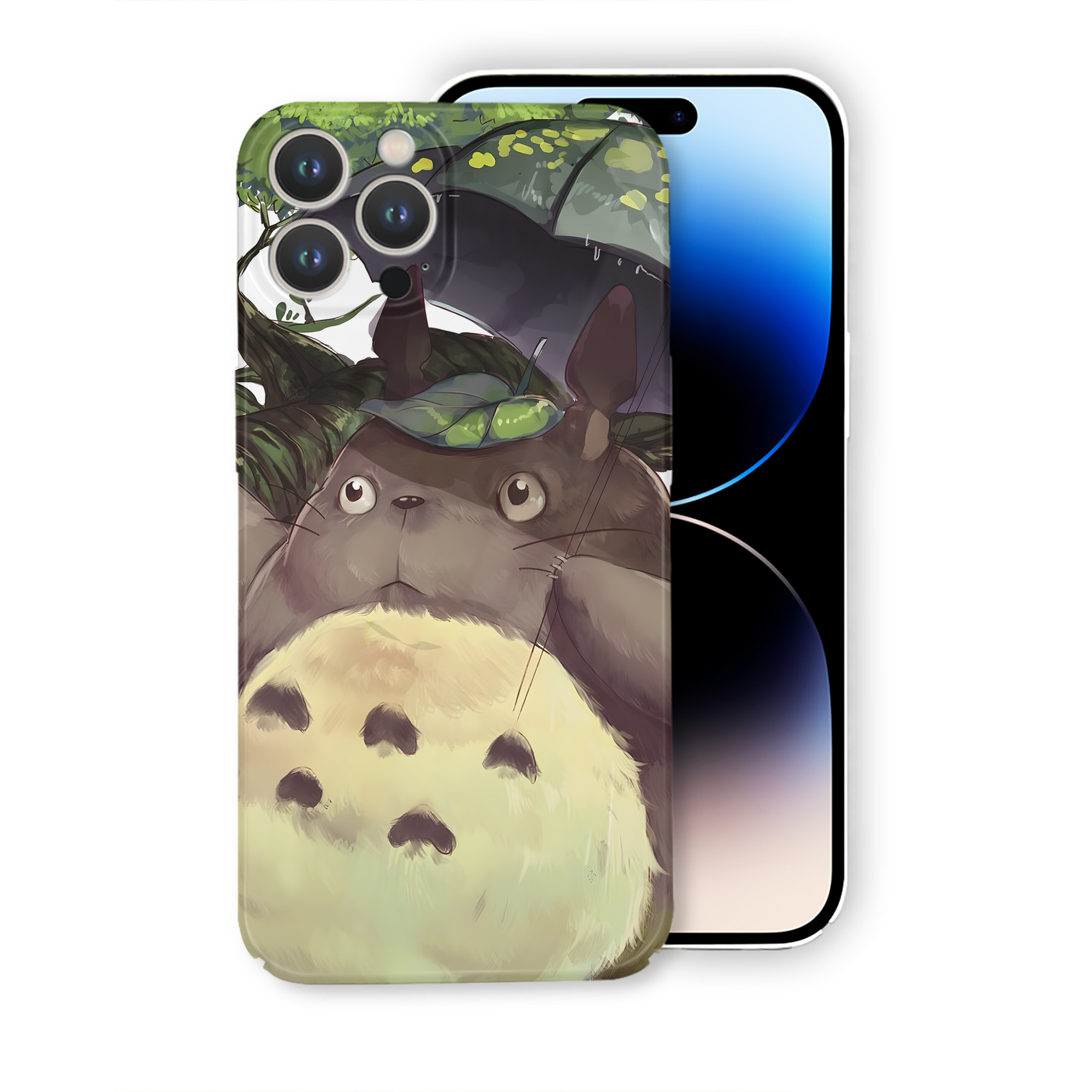 （画像用） となりのトトロ 草壁メイ 草壁サツキ My Neighbor Totoro Satsuki Kusakabe Mei Kusakabe 【iPhone 14シリーズ対応】ハードケース